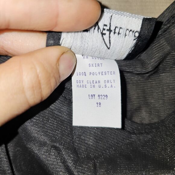 Positive Attitude Southwestern Mesh Maxi Dress Plus Size 18W Stretchy See Though - Picture 6 of 10